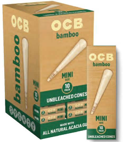 OCB Bamboo Cone Mini 10ct