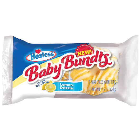 Hostess Baby Bundt Lemon Boxes 06ct