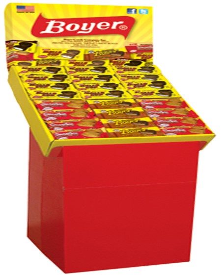 Boyer Mallo Smoothie Display Shipper Counter 144ct