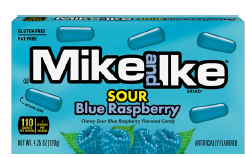 Mike & Ike Sour Blue Raspberry Box Theater 4.25 oz