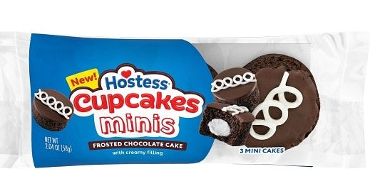 Hostess Mini Chocolate Snack Cakes Boxes 08ct