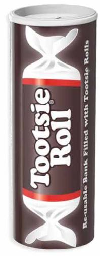 Tootsie Bank Display Shipper Floor 5.7 oz 72ct