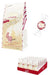 Lindt Lindor White Chocolate Peppermint Truffle Mini Bag 0.8 oz single-serve candy bag