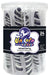 Adams Mini Unicorn Pop Black Mix Berry lollipops in a 24-count tub, unicorn-shaped candy with mixed berry flavor
