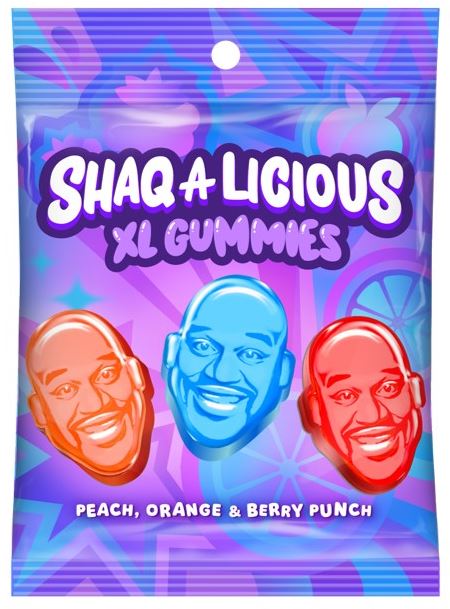 Shaq A Licious Gummies Peg Bag 6.2 oz