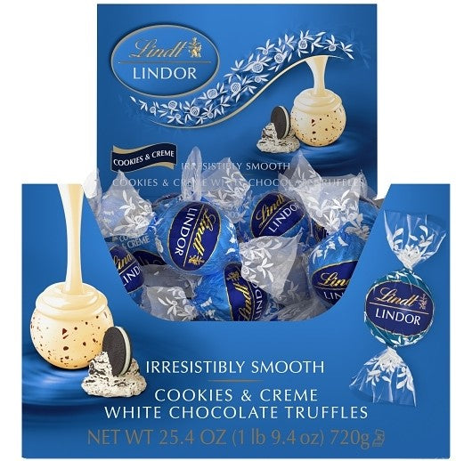 Lindt Truffles Cookies N Cream Boxes 60ct