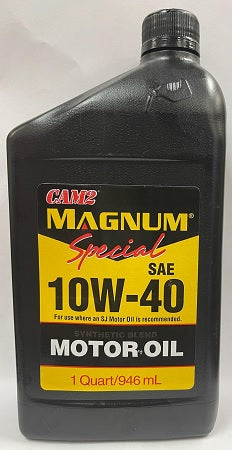Cam2 Magnum 10w40 Synthetic Oil 1qt 12ct