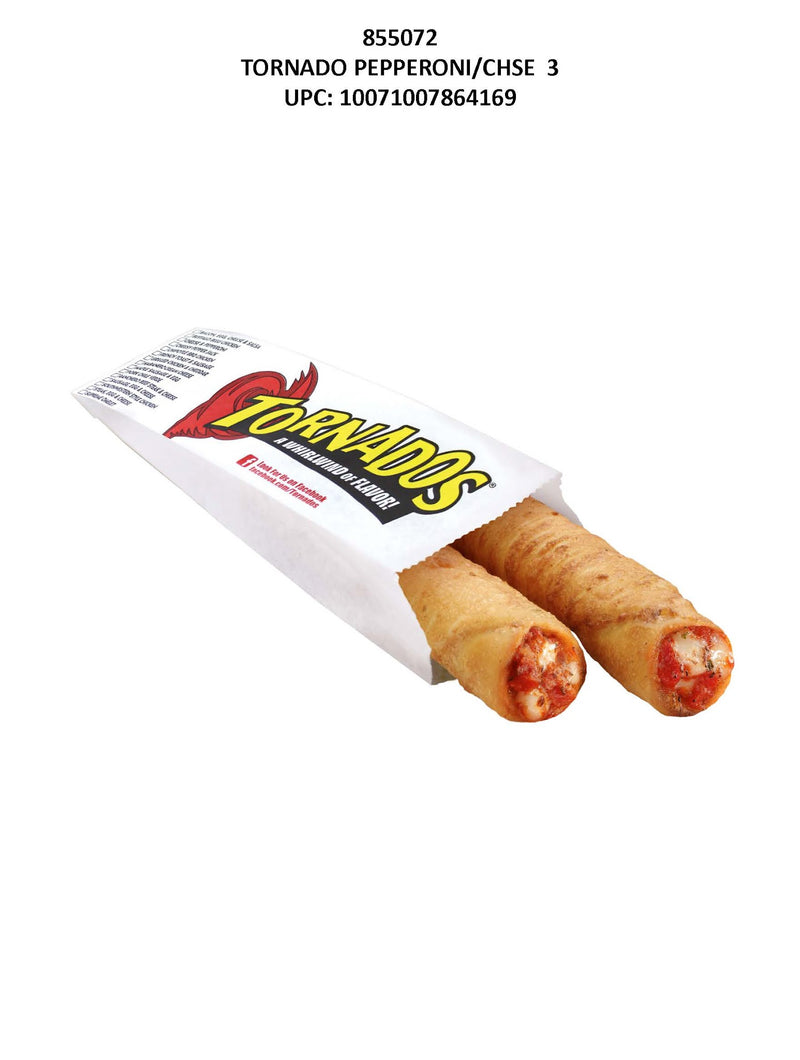 Tornado Pepperoni/ cheese 3 oz 24ct