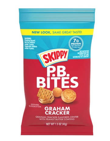 Skippy Peanut Butter Bites Graham Cracker Boxes 1.5 oz 12ct
