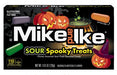 Mike and Ike Spooky Treats Halloween Theater Box 4.25 oz chewy fruit candy with festive seasonal packaging