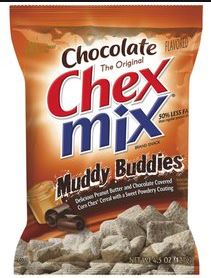 Chex Mix Muddy Buddy Peanut Butter Chocolate 4.5oz 7ct