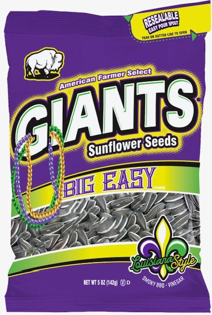 Giants Big Easy Louisiana Sunflower Seeds 5oz Bag