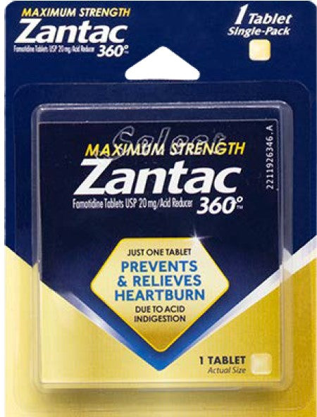 Zantac 360 Sleeves 12ct