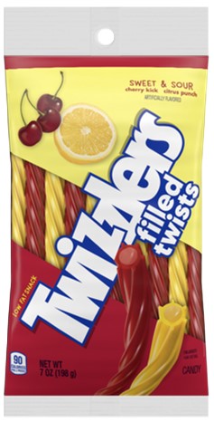 Twizzler Cherry Citrus Twist Peg Bag 7 oz