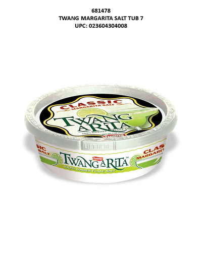 Twang Margarita Salt Tub 7oz 12ct
