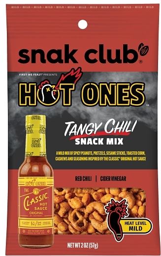 Snak Club Hotones Chili 2 Snack Mix 12ct