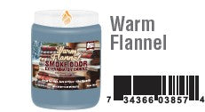 Smoke Odor Exterminator Jar Candle Warm Flannel Seasonal 12ct