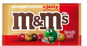 M&M PB&J King Size 2.83 Boxes 24ct