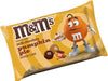 M&M's Peanut Halloween Blend Chocolate Candies 10 oz bag in festive orange and black seasonal colors