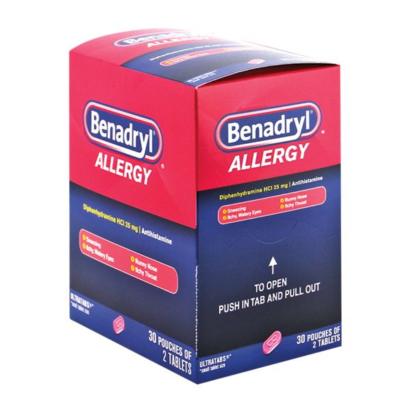 Benadryl Alrgy Gravity 25/ 2ct Boxes 25ct
