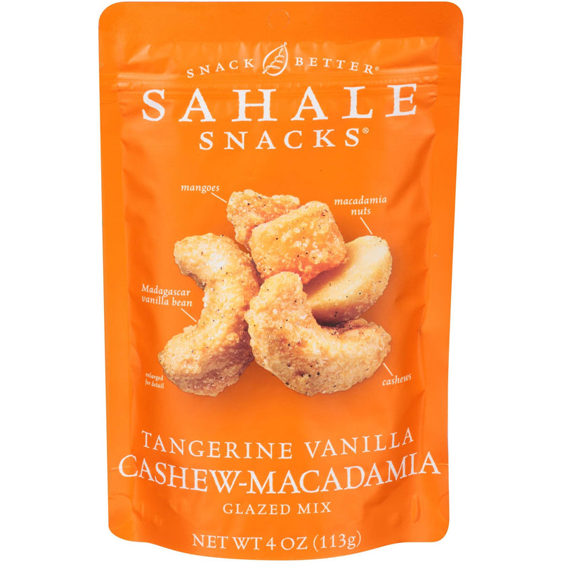 Sahale Tangerine Vanilla Cashew & Macadmia 4oz Bag