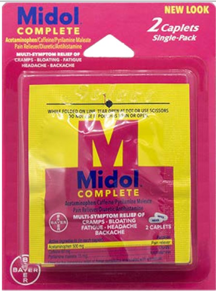 Midol Complete Sleeves 12ct