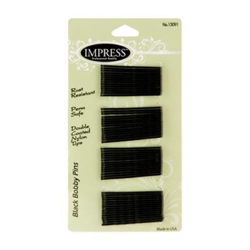 Select Corporation Bobby Pins Black 60ct card front packaging