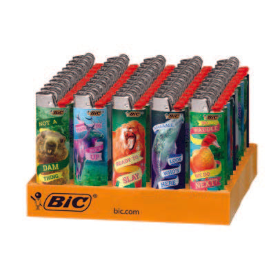 BIC Lighter Party Animal Boxes 50ct