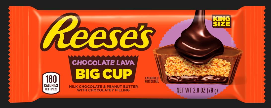 Reese's King Size Big Lava Candy Bars 16-Count Wholesale Boxes
