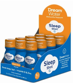 Dream Water Immunity Citrus Shot 2 Boxes 12ct