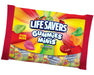 Life Savers Gummies 6 oz bag featuring colorful fruit-flavored chewy gummy rings
