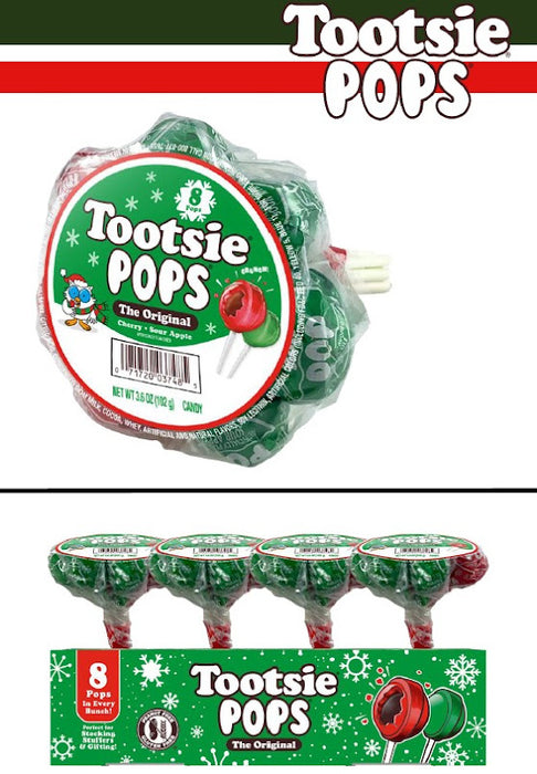 Tootsie Bunch-A-Pops Assorted Lollipops 8ct — colorful fruit-flavored pops with chewy Tootsie Roll centers