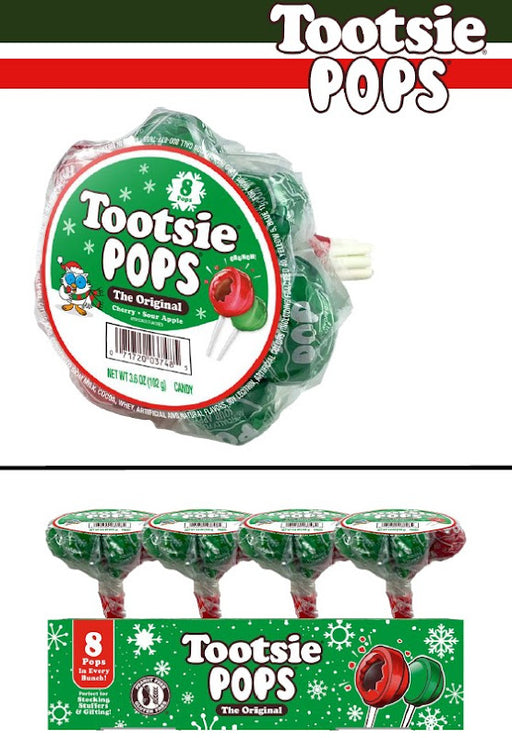 Tootsie Bunch-A-Pops Assorted Lollipops 8ct — colorful fruit-flavored pops with chewy Tootsie Roll centers