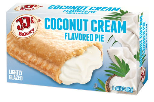 JJ's Bakery Coconut Cream Flavored Snack Pies 4 oz Wholesale
