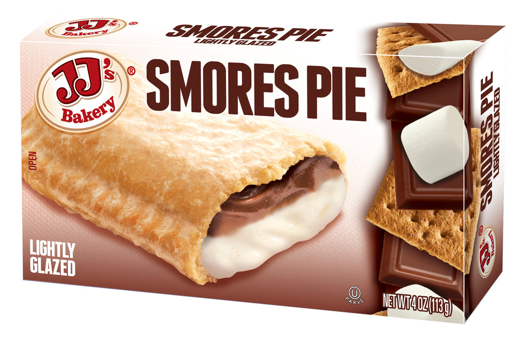 JJ's Bakery Lightly Glazed Snack Pies 4oz (S'mores)