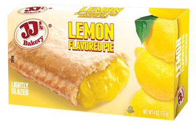JJ's Bakery Lightly Glazed Snack Pies 4oz (Lemon)