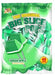 Big Slice Pops Green Apple Lollipops, two-tone green lollipops on a stick, 48 individually wrapped pieces