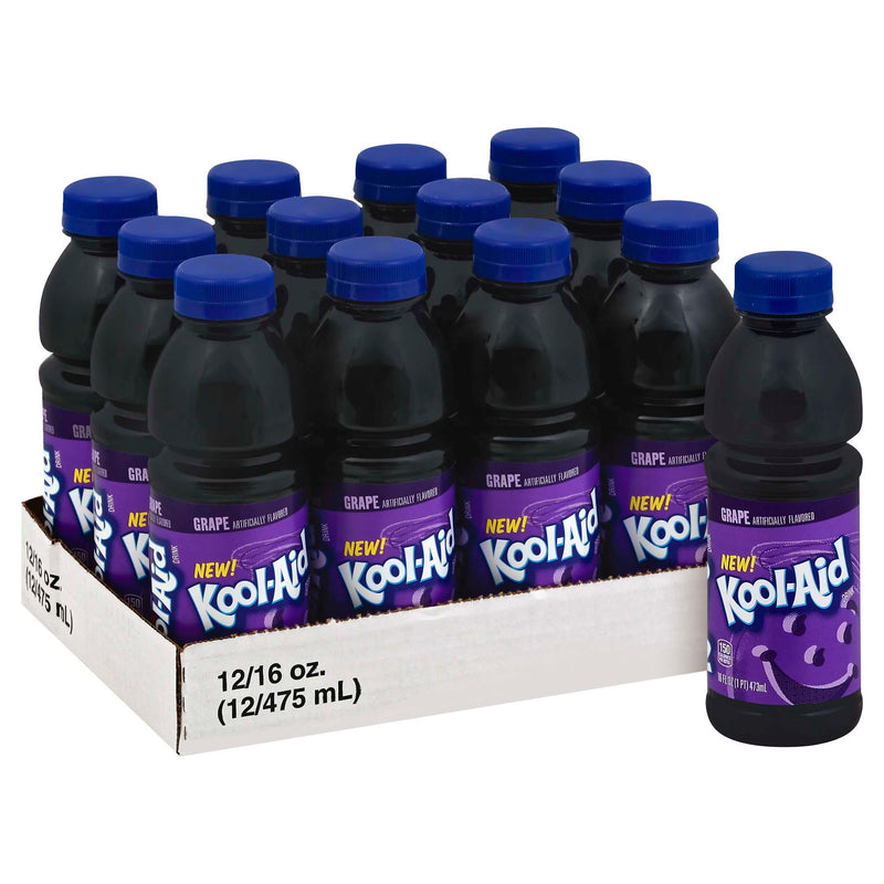 Kool Aid Ready-To-Drink Grape 16 12ct