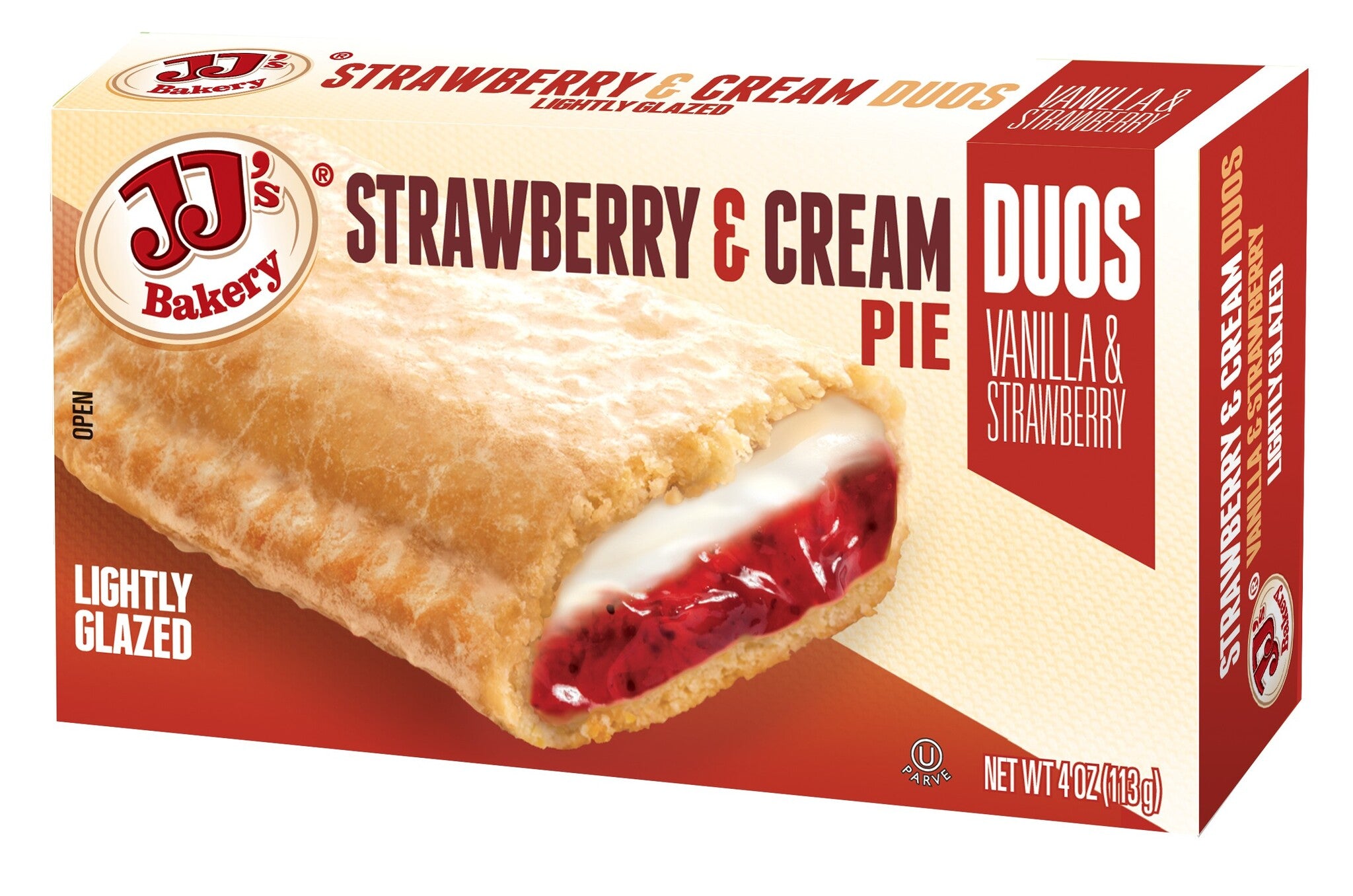 Jj's Raspberry Pie JJ's Bakery Lightly Glazed Snack Pies 4oz (Strawberry & Cream) – Shop ...