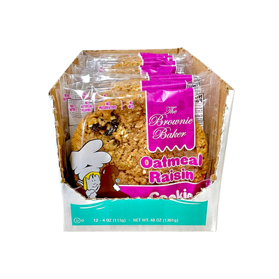 Bbaker Cookie Oatm Raisin 4 oz 12 Per Case