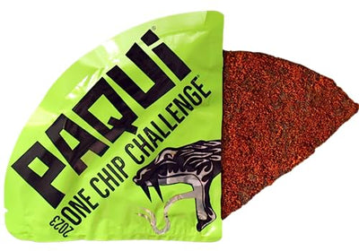 Paqui One Chip Challenge 2023, Hottest Chip Made with Carolina Reaper and Naga Viper Peppers, Gluten Free and Non-GMO, 0.21 Ounce