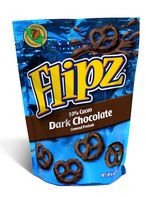 Flipz Dark Chocolate Pretzels Peg Bag 4 oz