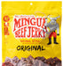 Mingua Beef Jerky Mild single-serve bag, tender mild-seasoned beef jerky snack