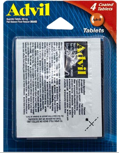 Md Advil Sleeves 06ct