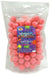 Color Splash Pink Bubblegum Gumballs 2 lb bag filled with bright pink gumballs