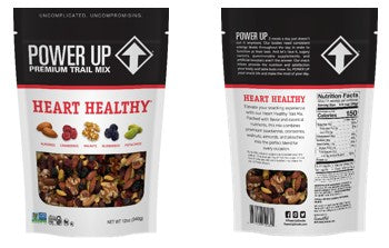 Gourmet Nut Power Up Heart Health Trail Mix 12 oz 06ct