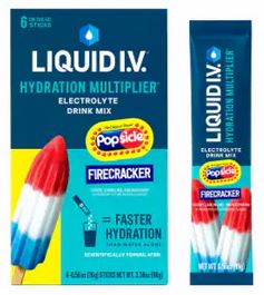 Liquid IV Popsicle Firecracker Boxes 08ct