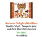 R.M. Palmer Autumn Delights Assorted Chocolate 10 oz seasonal fall candy mix with festive autumn-themed packaging