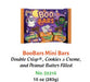 R.M. Palmer Boo Bars Halloween Chocolate Mix 10 oz laydown bag with assorted spooky-themed individually wrapped candy bars