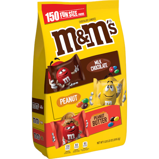 M&M Fun Variety Bags 85.23 oz 08ct